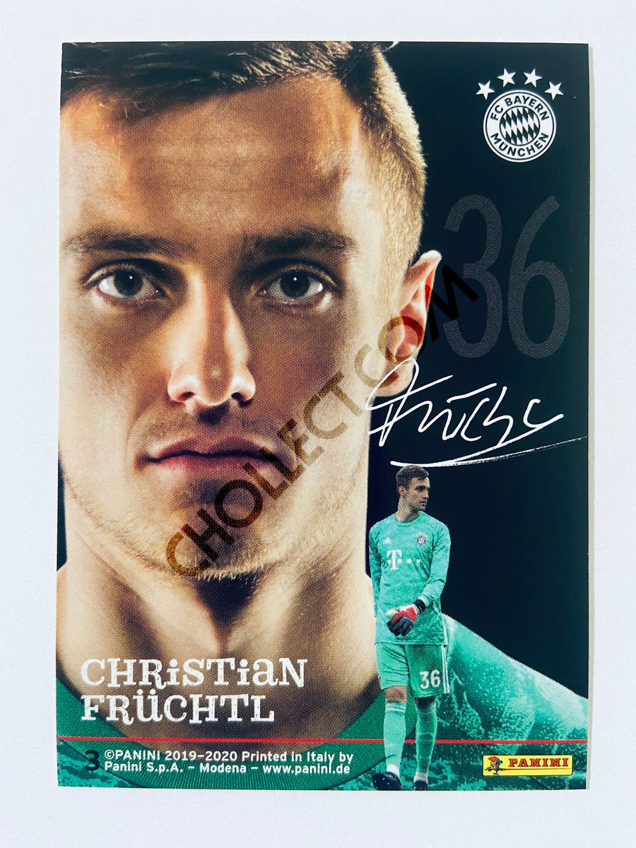 Christian Früchtl – FC Bayern München 2019-20 Panini FC Bayern Official Card Collection #3