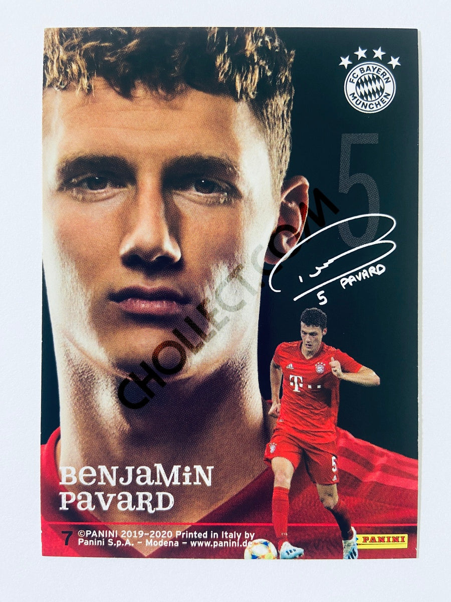 Benjamin Pavard – FC Bayern München 2019-20 Panini FC Bayern Official Card Collection #7