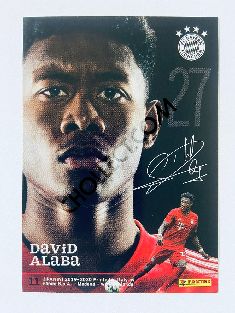 David Alaba – FC Bayern München 2019-20 Panini FC Bayern Official Card Collection #11