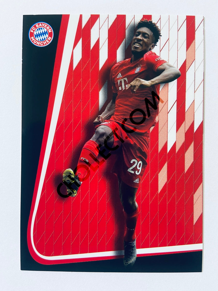 Kingsley Coman – FC Bayern München 2019-20 Panini FC Bayern Official Card Collection Celebrations #30