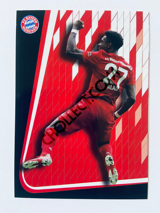 David Alaba – FC Bayern München 2019-20 Panini FC Bayern Official Card Collection Celebrations #32