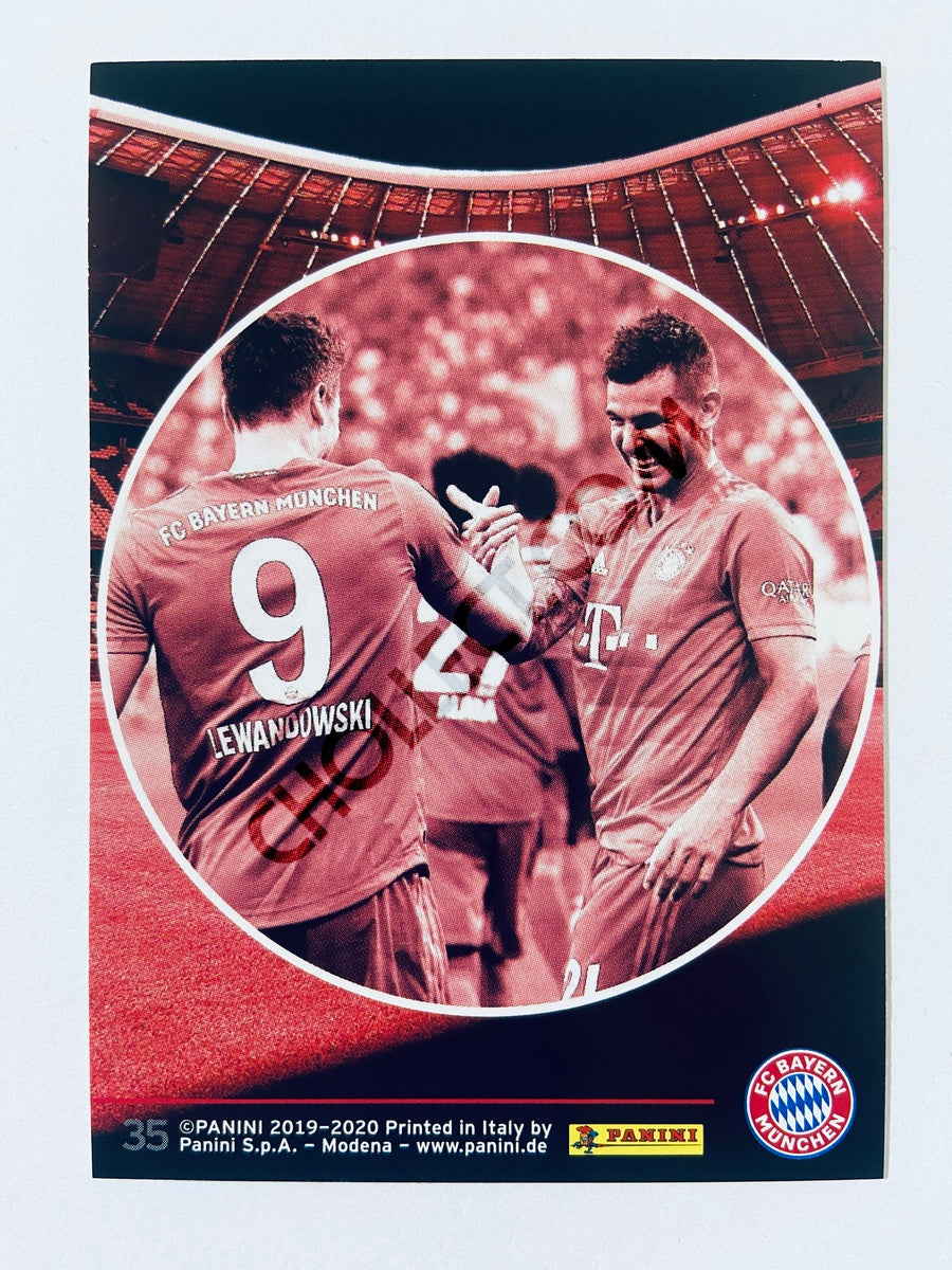 Joshua Kimmich – FC Bayern München 2019-20 Panini FC Bayern Official Card Collection Celebrations #35