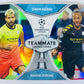 Sergio Agüero  / Raheem Sterling – Manchester City 2019-20 Topps Chrome UEFA TS-AS