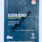 Alisson Becker - Liverpool FC 2020 Topps Designed by Messi Top Talent