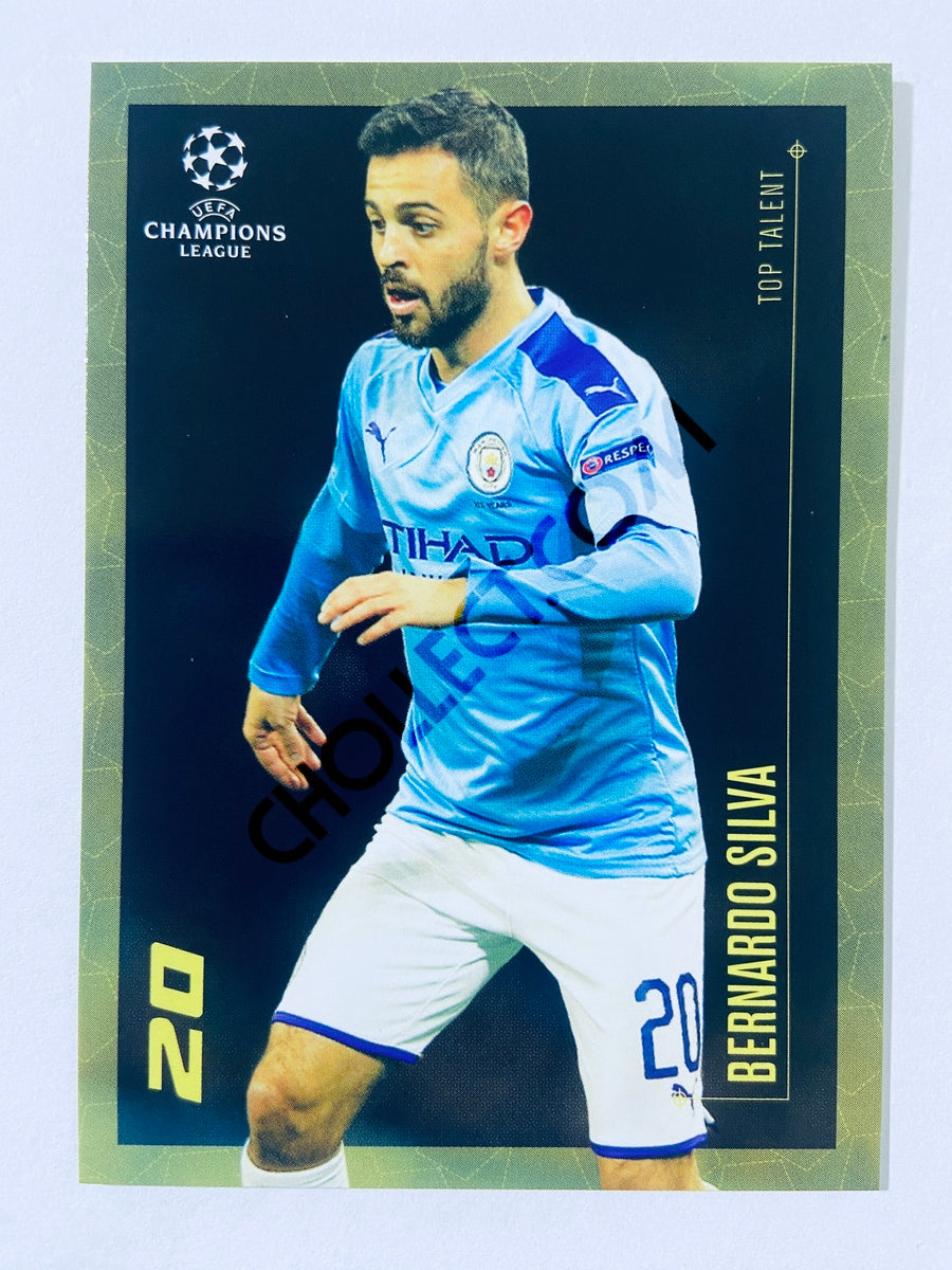 Bernardo Silva - Manchester City 2020 Topps Designed by Messi Top Talent