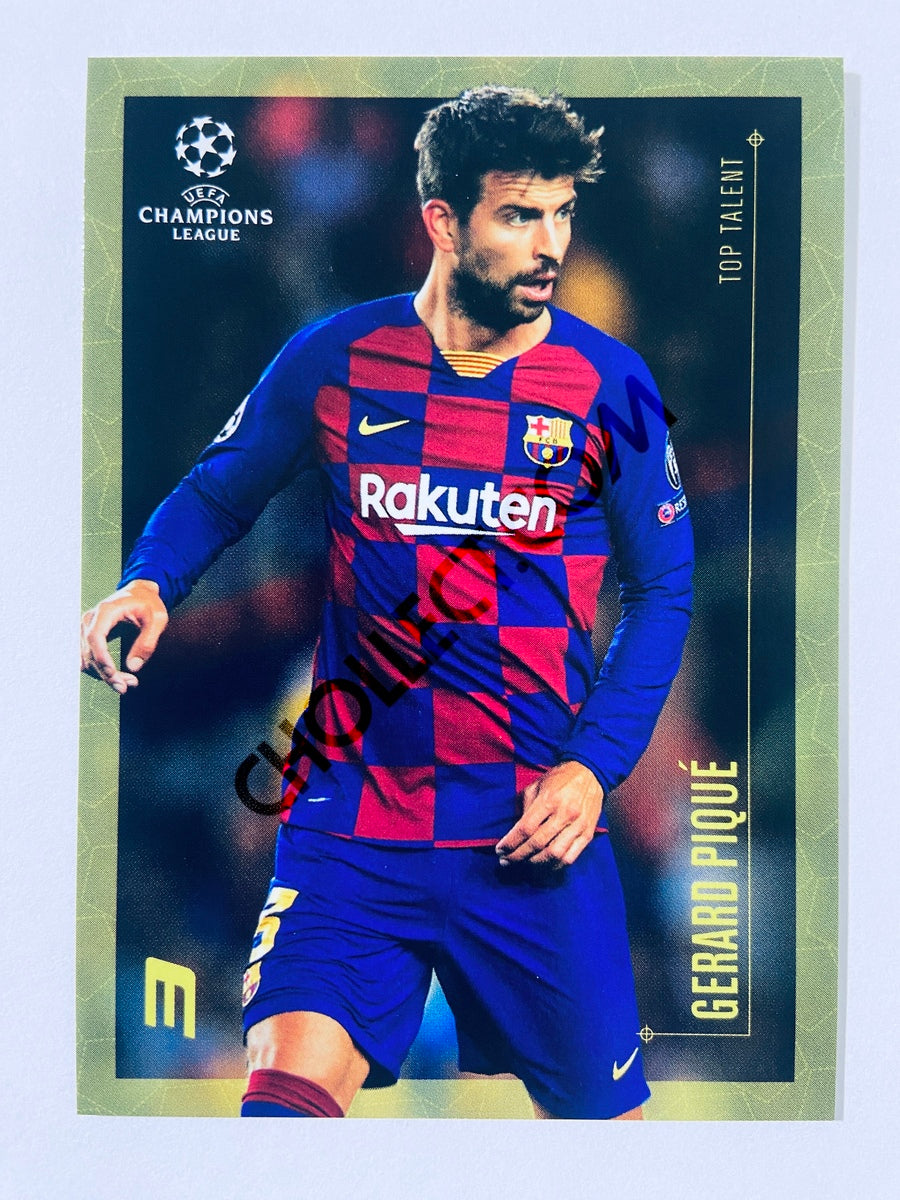 Gerard Pique - FC Barcelona 2020 Topps Designed by Messi Top Talent