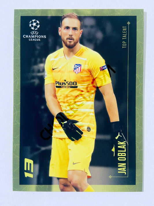 Jan Oblak - Atletico de Madrid 2020 Topps Designed by Messi Top Talent