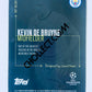 Kevin de Bruyne - Manchester City 2020 Topps Designed by Messi Top Talent
