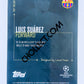 Luis Suarez - FC Barcelona 2020 Topps Designed by Messi Top Talent