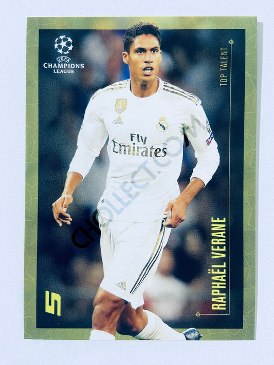 Raphael Verane - Real Madrid 2020 Topps Designed by Messi Top Talent