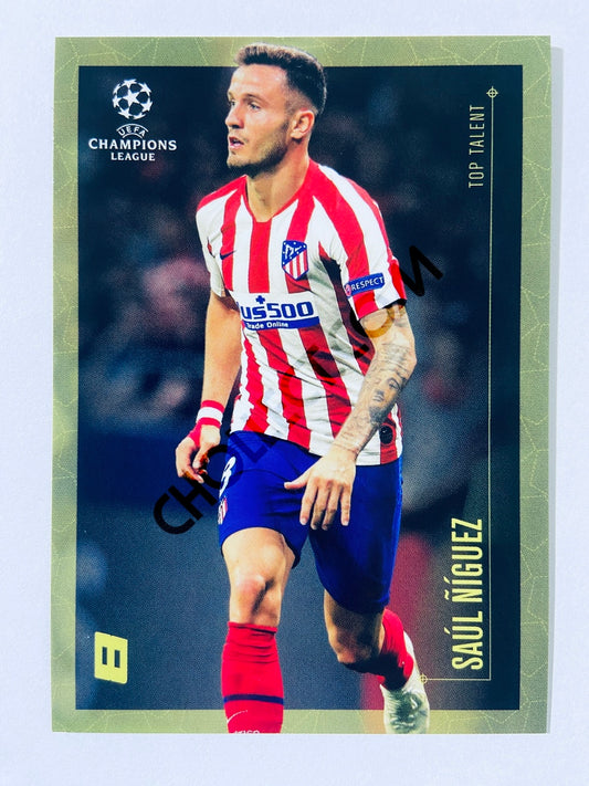 Saul Niguez - Atletico de Madrid 2020 Topps Designed by Messi Top Talent