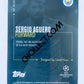 Sergio Aguero - Manchester City 2020 Topps Designed by Messi Top Talent