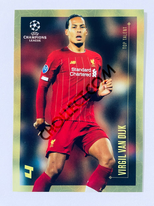 Virgil Van Dijk - Liverpool FC 2020 Topps Designed by Messi Top Talent