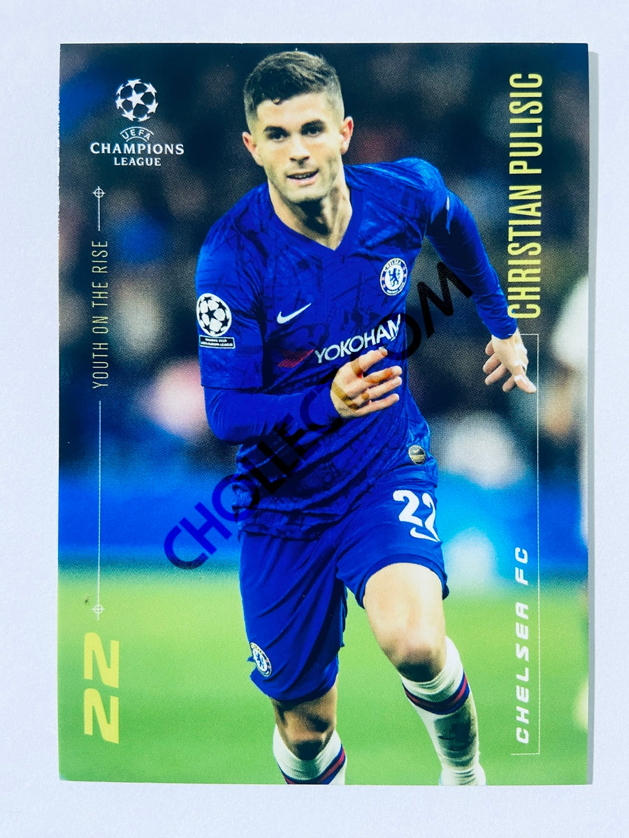 Christian Pulisic - Chelsea FC 2020 Topps Designed by Messi Youth on the Rise