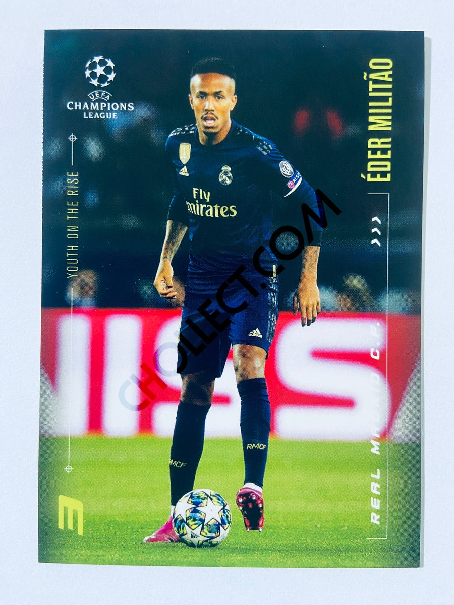 Eder Militao - Real Madrid 2020 Topps Designed by Messi Youth on the Rise