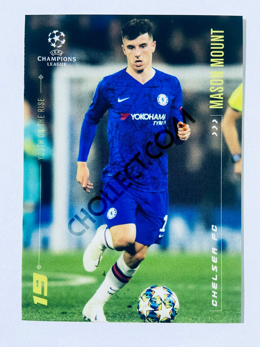 Mason Mount - Chelsea FC 2020 Topps Designed by Messi Youth on the Rise