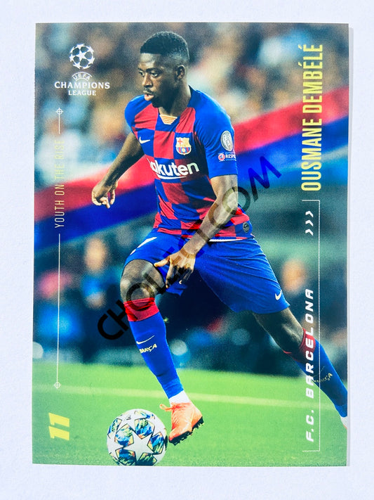 Ousmane Dembele - FC Barcelona 2020 Topps Designed by Messi Youth on the Rise