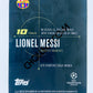 Lionel Messi – FC Barcelona 2020 Topps Designed by Messi Greatest Moments 2009 Champions League Winner