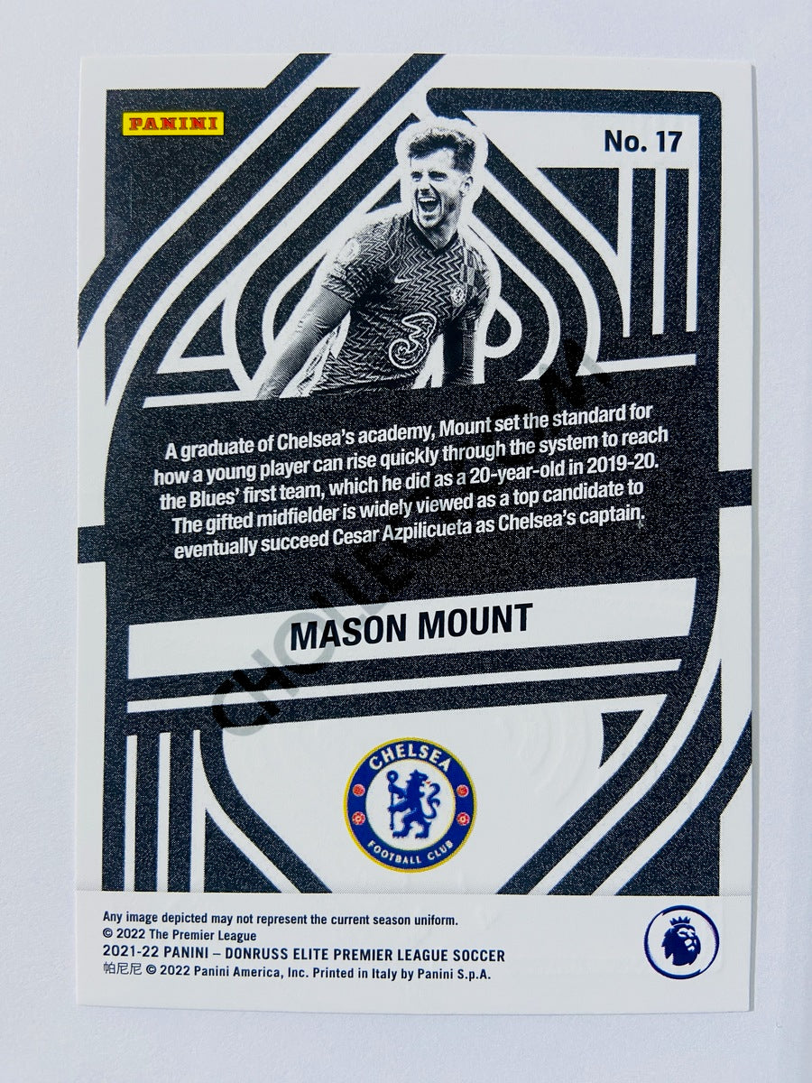 Mason Mount – Chelsea FC 2021-22 Panini Donruss Elite Premier League Elite Deck #17