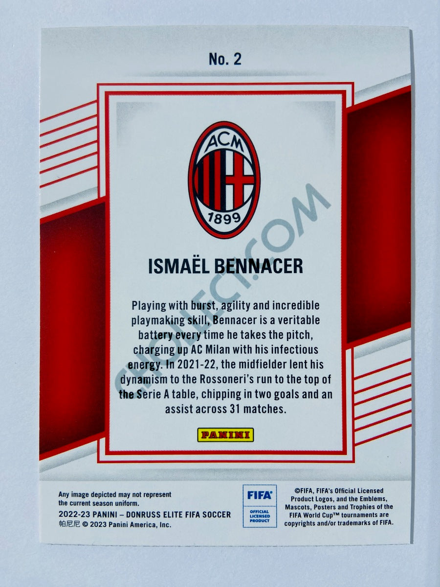 Ismael Bennacer - AC Milan 2022-23 Panini Donruss Elite FIFA #2