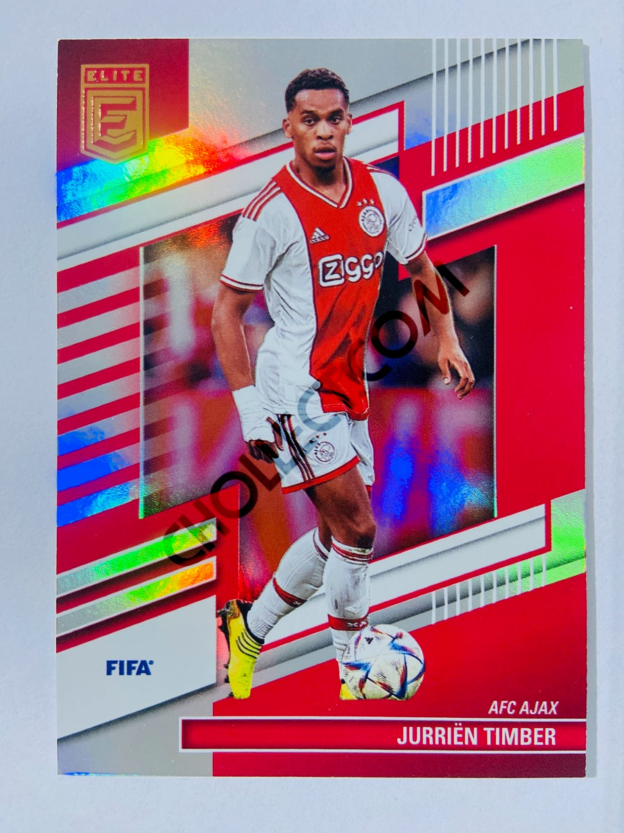 Jurrien Timber - AFC Ajax 2022-23 Panini Donruss Elite FIFA #10