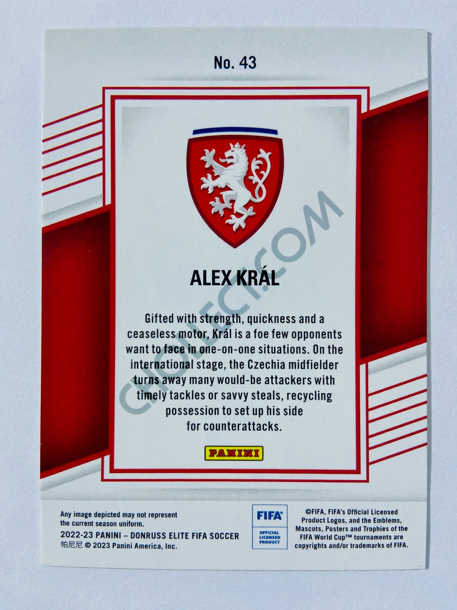 Alex Kral - Czechia 2022-23 Panini Donruss Elite FIFA #43