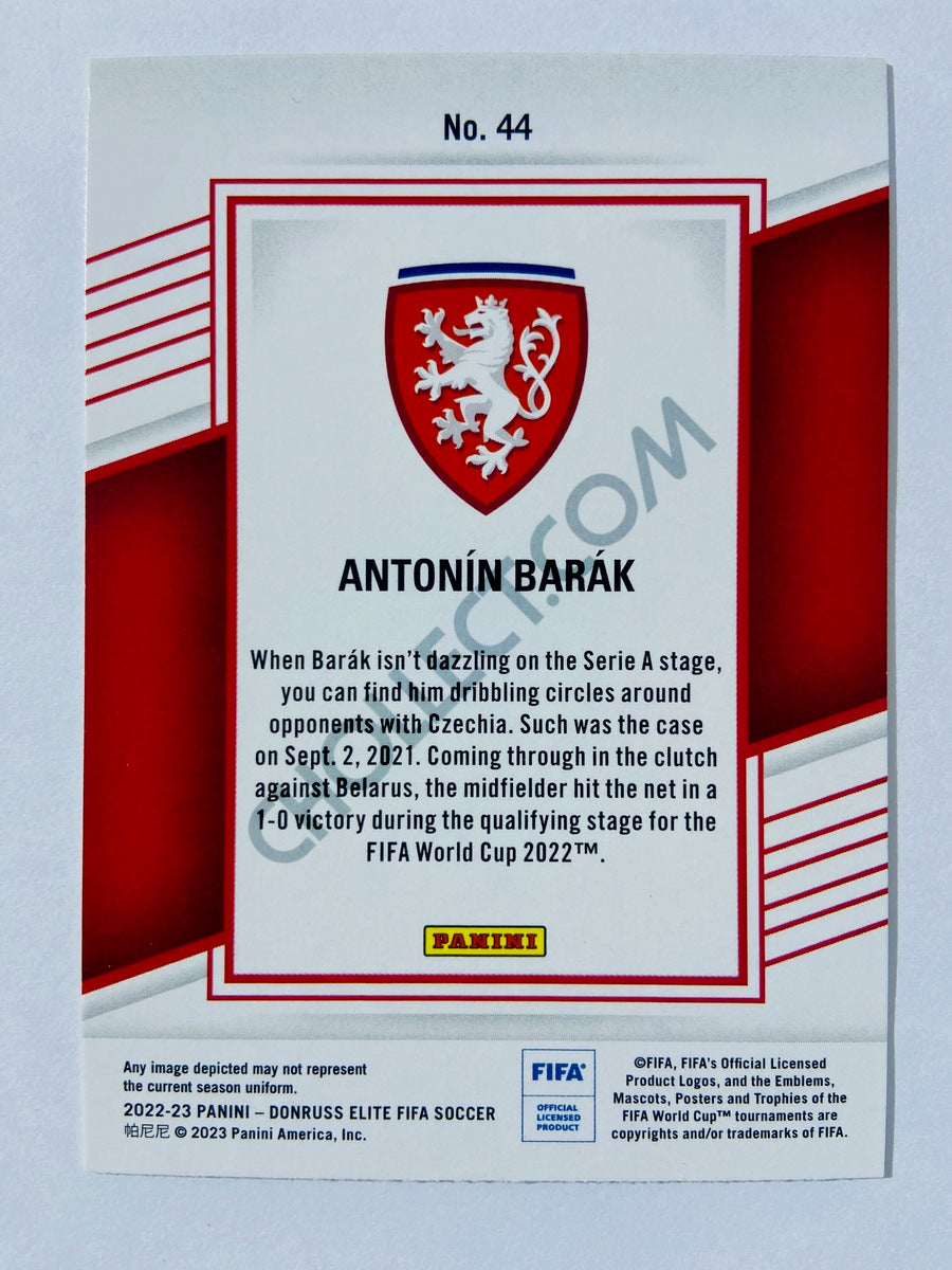 Antonin Barak - Czechia 2022-23 Panini Donruss Elite FIFA #44