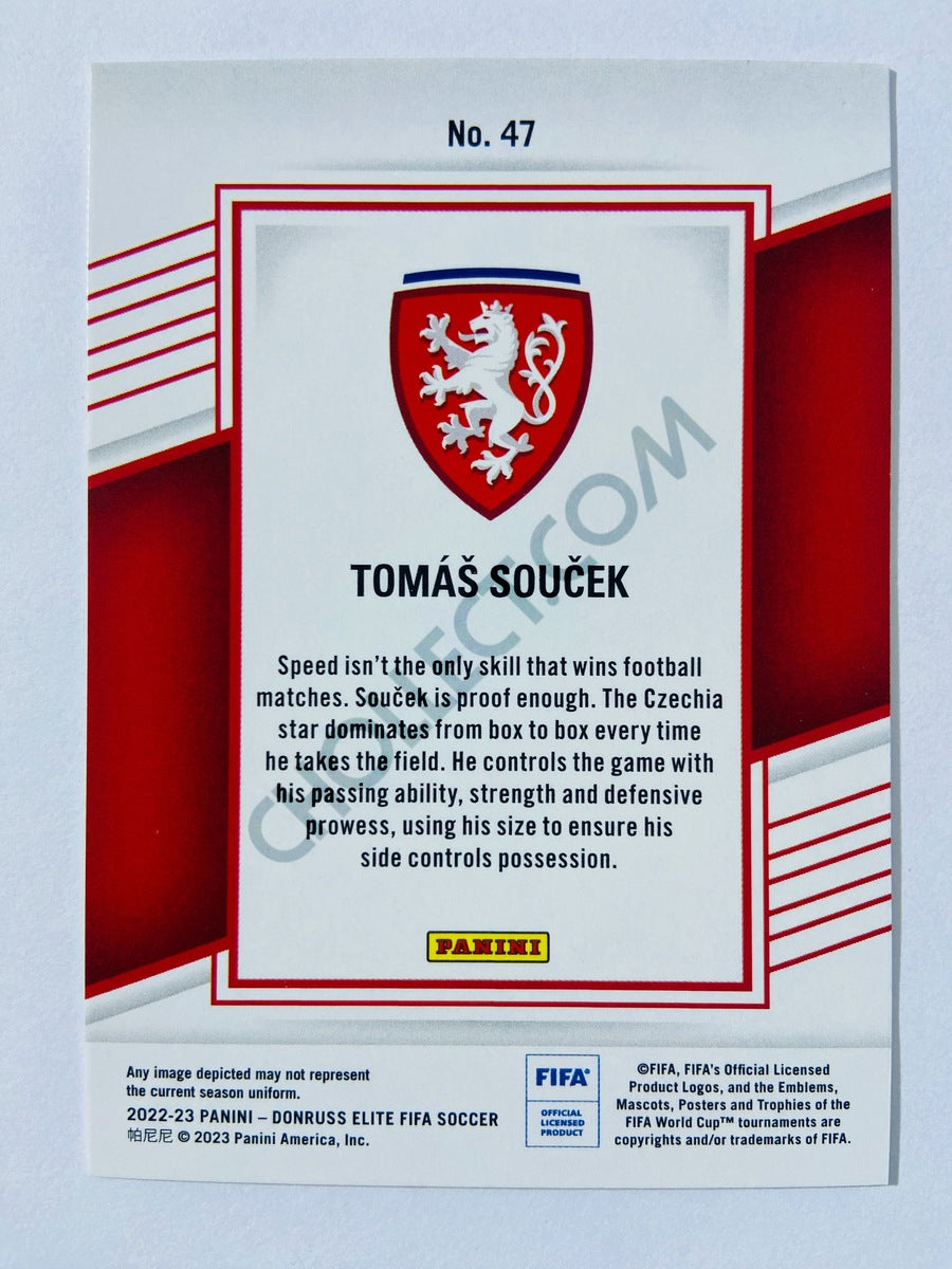 Tomas Soucek - Czechia 2022-23 Panini Donruss Elite FIFA #47