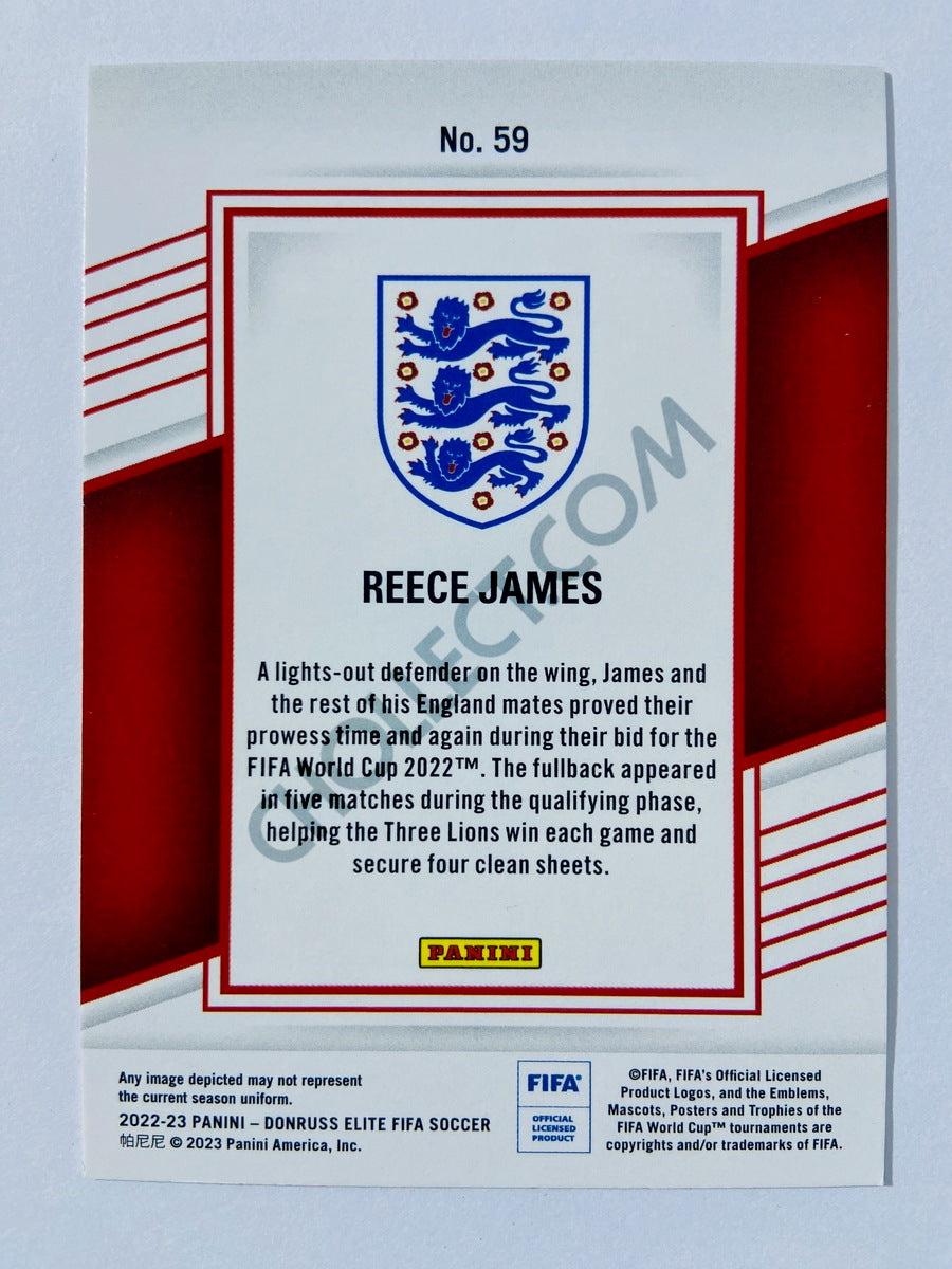 Reece James - England 2022-23 Panini Donruss Elite FIFA #59