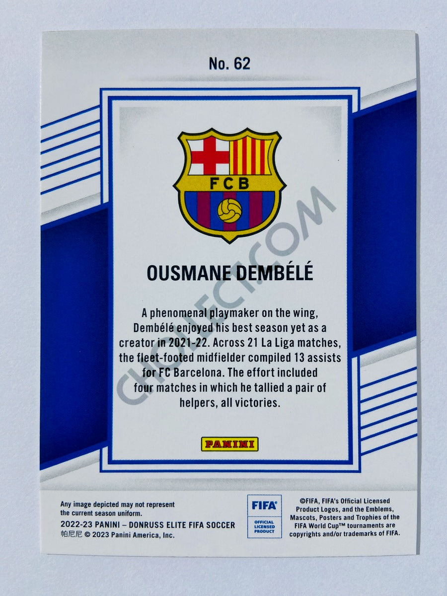 Ousmane Dembele - FC Barcelona 2022-23 Panini Donruss Elite FIFA #62