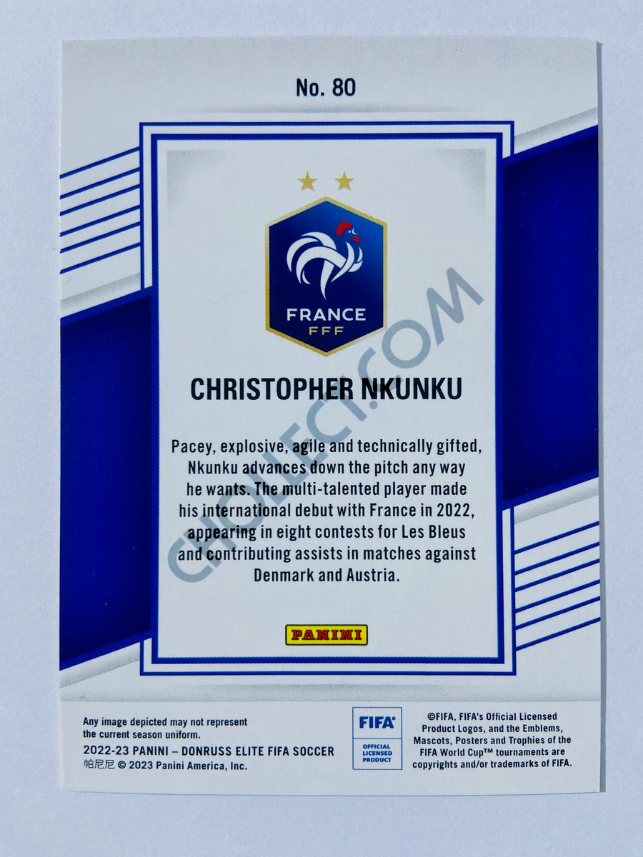 Christopher Nkunku - France 2022-23 Panini Donruss Elite FIFA #80