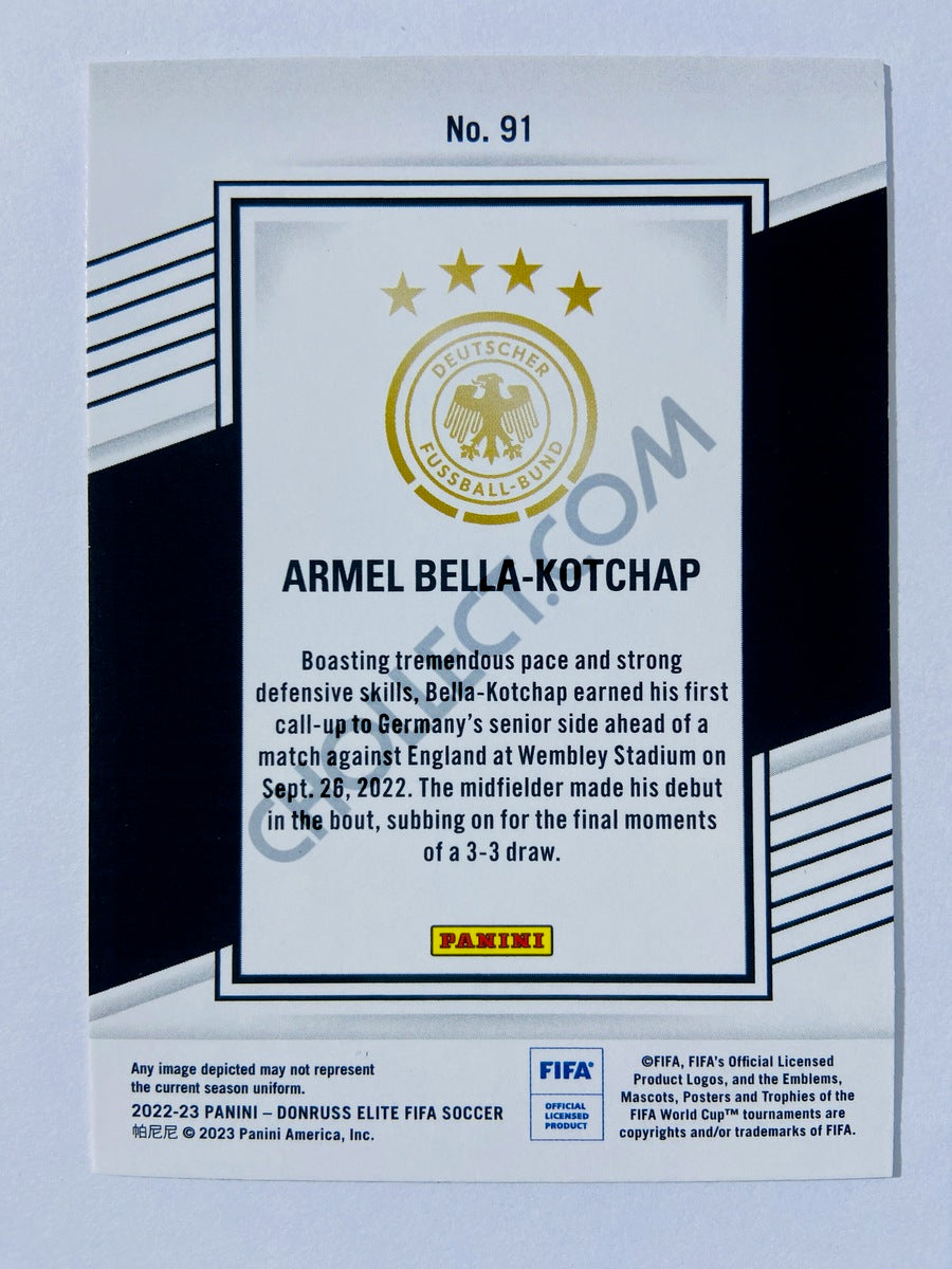 Armel Bella-Kotchap - Germany 2022-23 Panini Donruss Elite FIFA #91