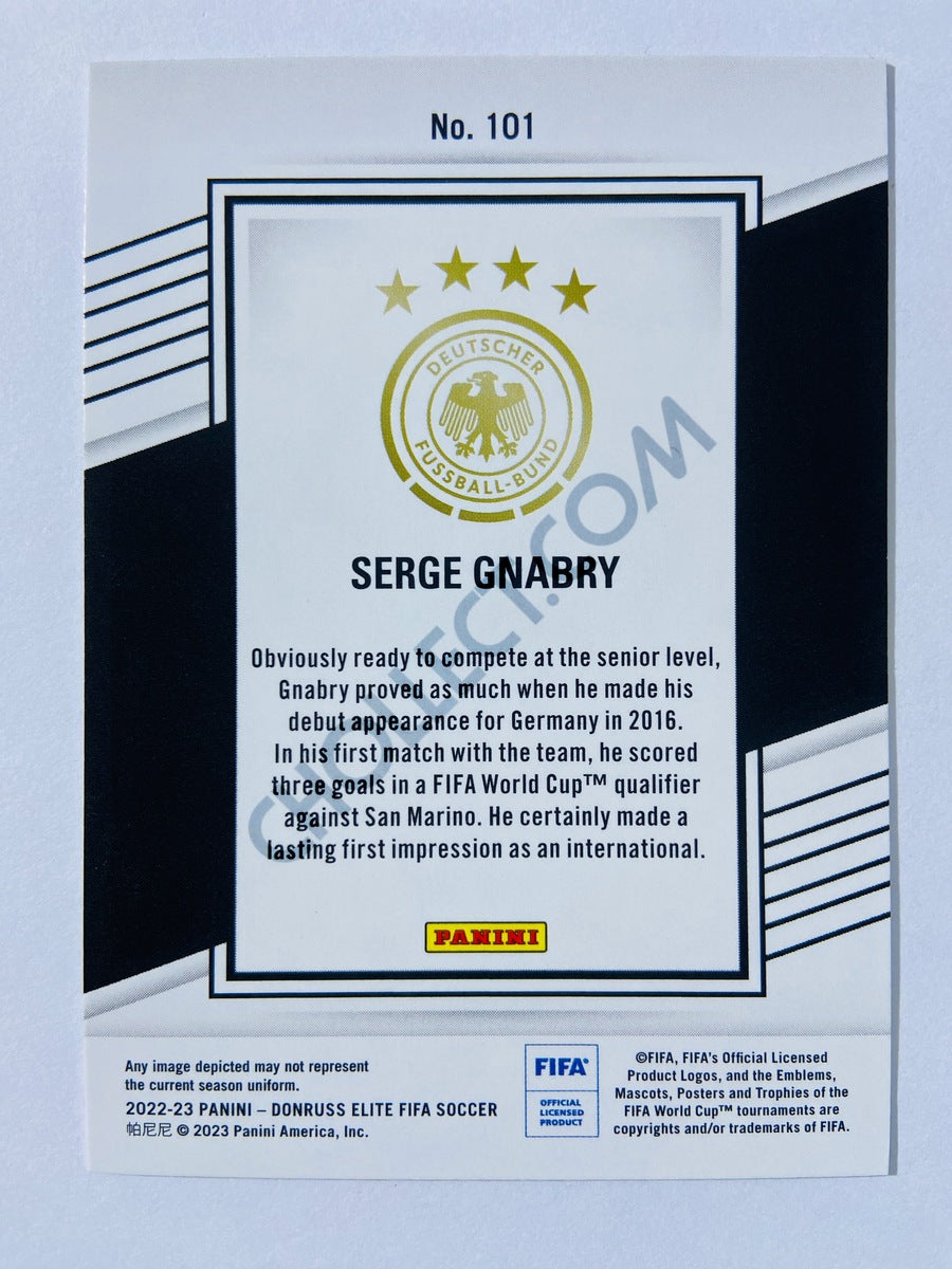 Serge Gnabry - Germany 2022-23 Panini Donruss Elite FIFA #101