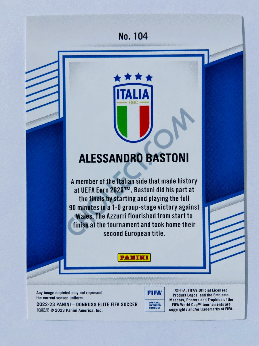 Alessandro Bastoni - Italy 2022-23 Panini Donruss Elite FIFA #104