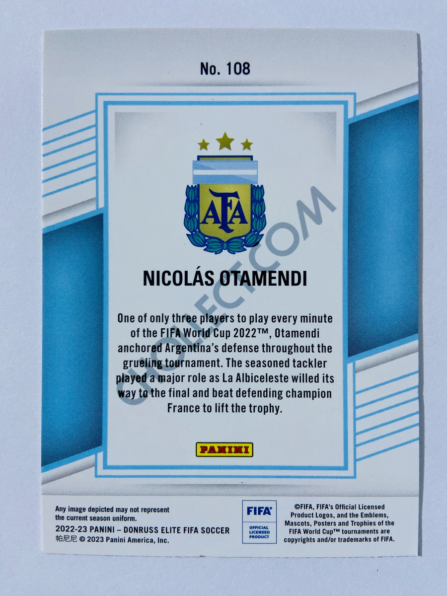 Nicolas Otamendi - Argentina 2022-23 Panini Donruss Elite FIFA #108