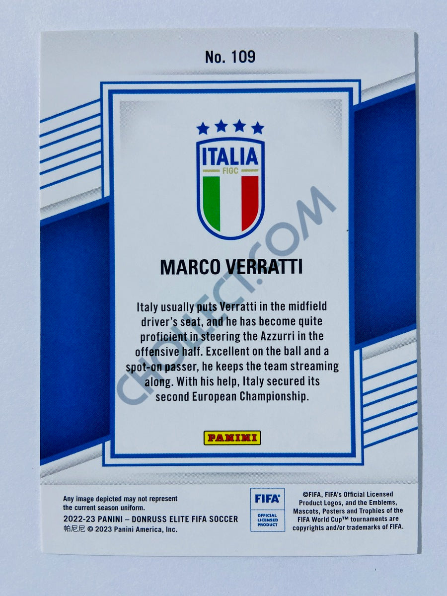 Marco Verratti - Italy 2022-23 Panini Donruss Elite FIFA #109