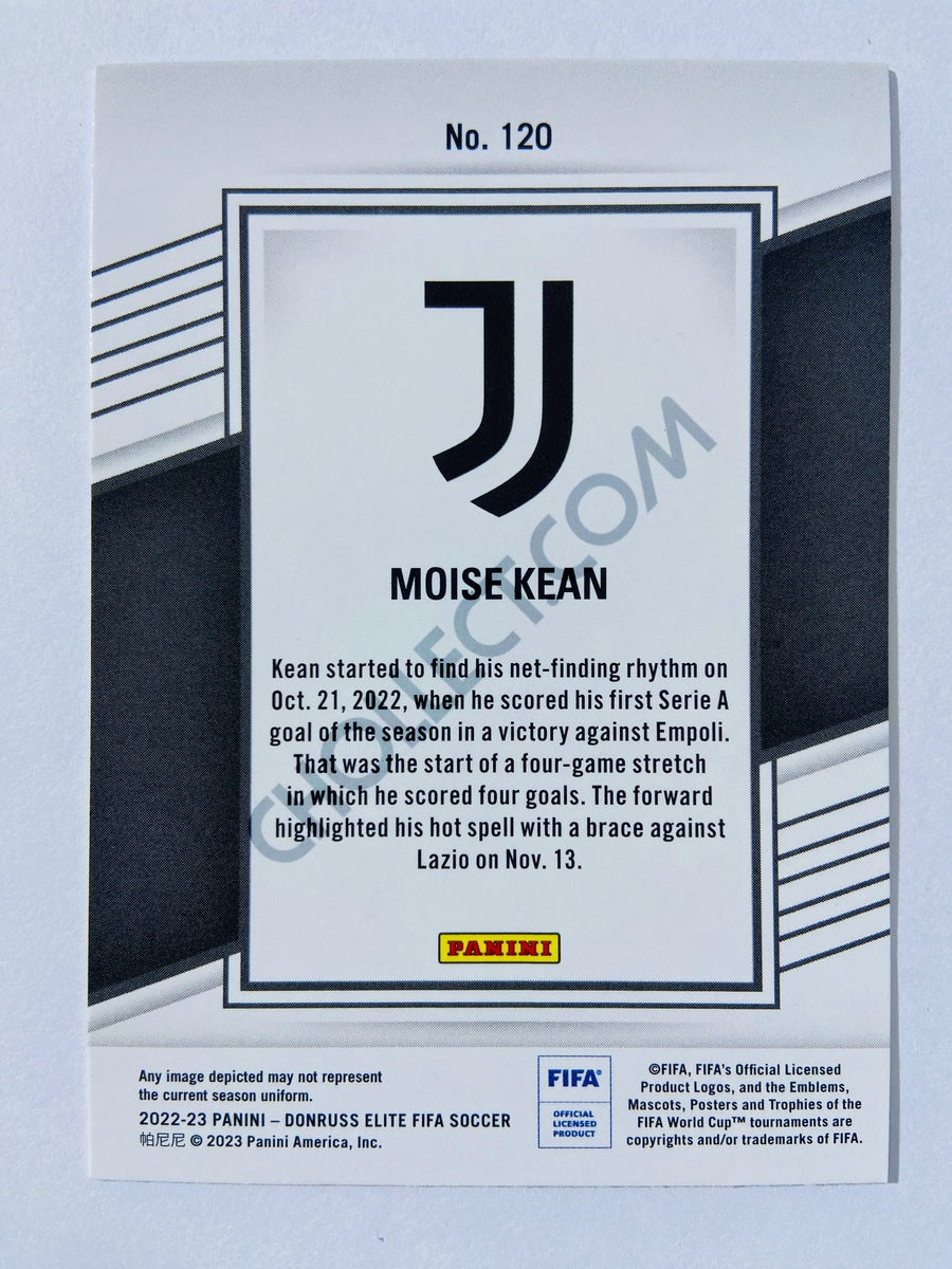 Moise Kean - Juventus 2022-23 Panini Donruss Elite FIFA #120