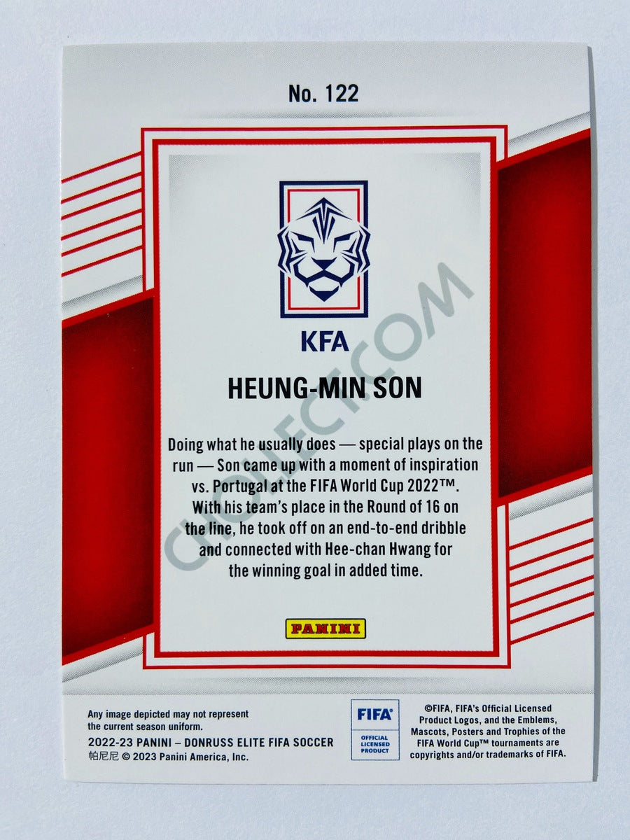 Heung-min Son - Korea Republic 2022-23 Panini Donruss Elite FIFA #122