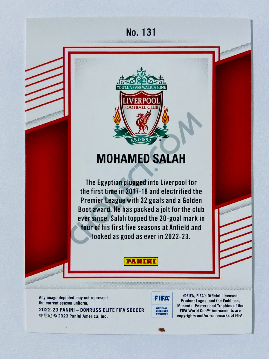 Mohamed Salah - Liverpool FC 2022-23 Panini Donruss Elite FIFA #131