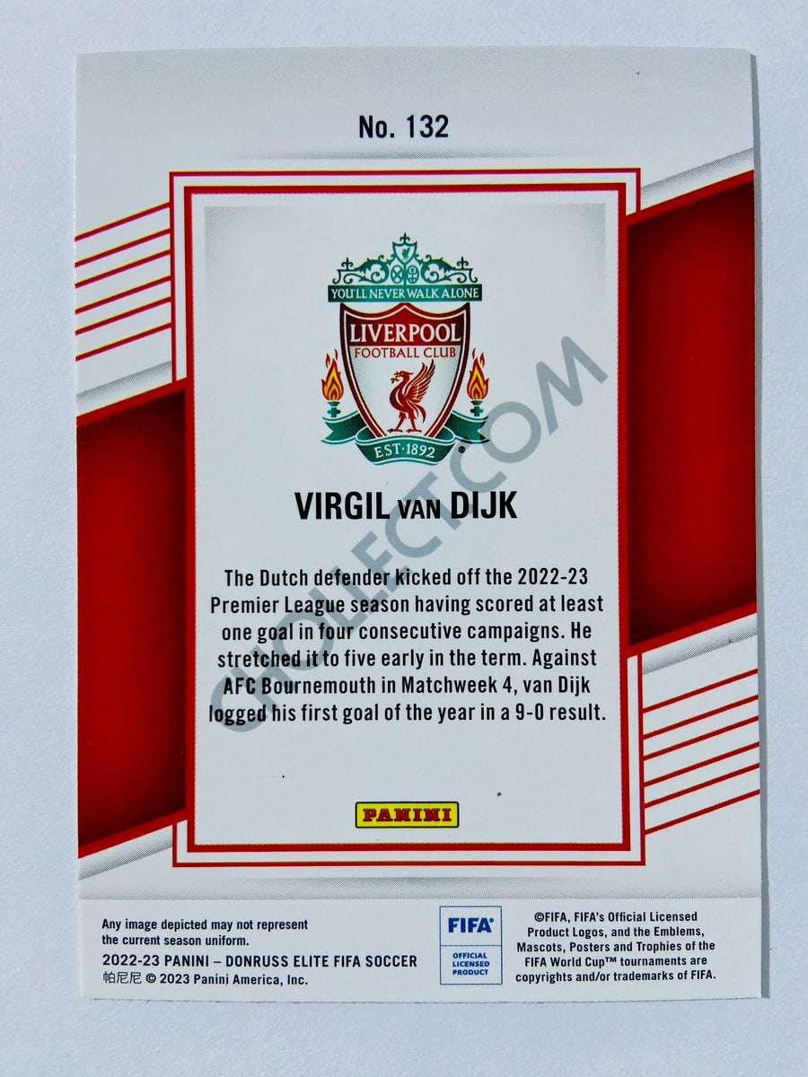 Virgil van Dijk - Liverpool FC 2022-23 Panini Donruss Elite FIFA #132