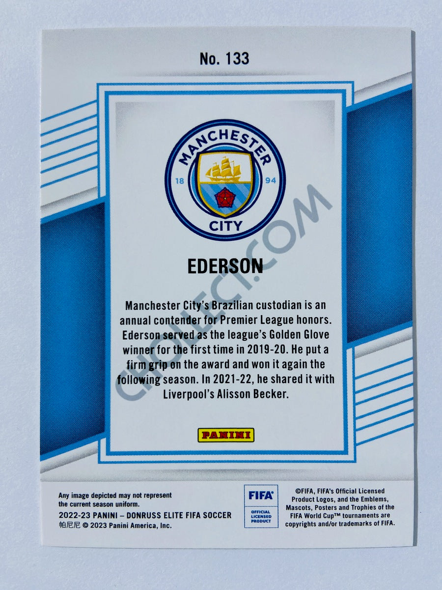 Ederson - Manchester City 2022-23 Panini Donruss Elite FIFA #133