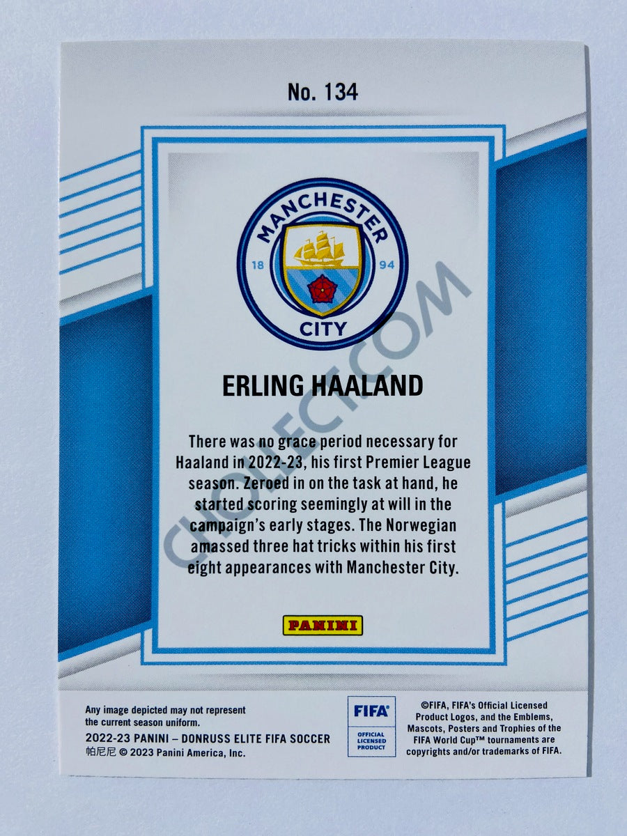 Erling Haaland - Manchester City 2022-23 Panini Donruss Elite FIFA #134