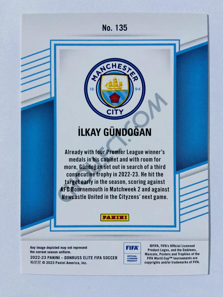 Ilkay Gundogan - Manchester City 2022-23 Panini Donruss Elite FIFA #135