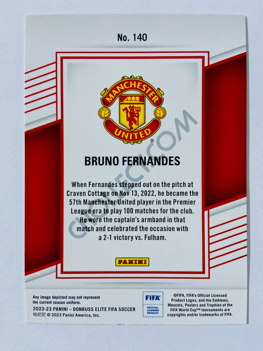 Bruno Fernandes - Manchester United 2022-23 Panini Donruss Elite FIFA #140