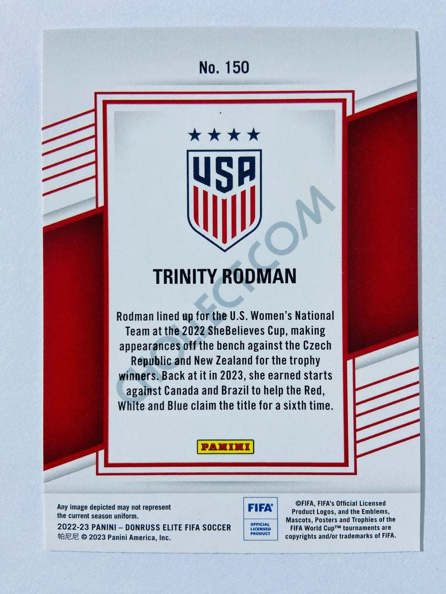 Trinity Rodman - United States 2022-23 Panini Donruss Elite FIFA #150