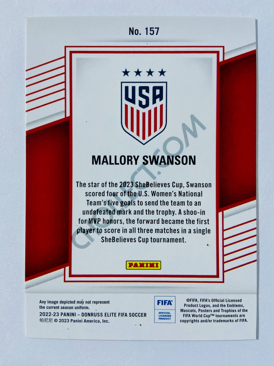 Mallory Swanson - United States 2022-23 Panini Donruss Elite FIFA #157