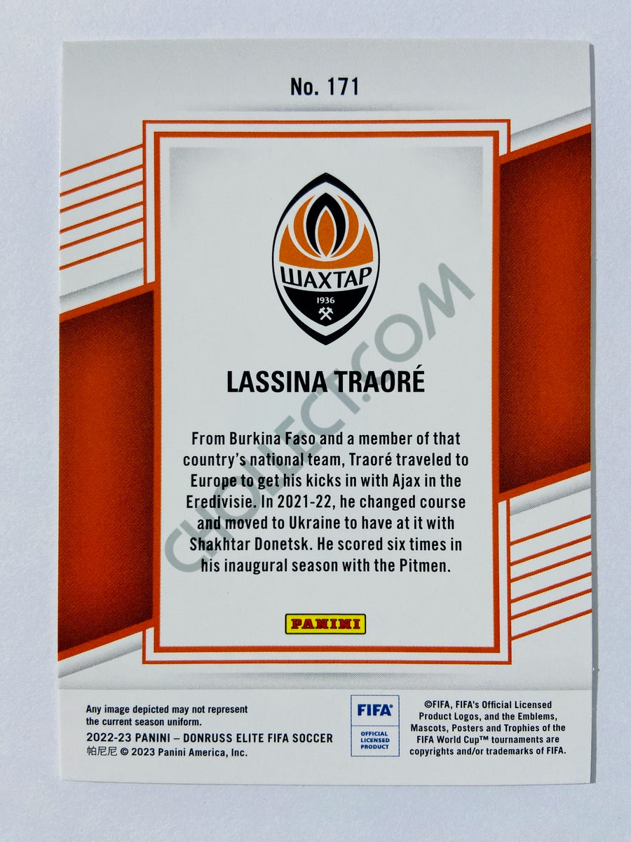 Lassina Traore - Shakhtar Donetsk 2022-23 Panini Donruss Elite FIFA #171