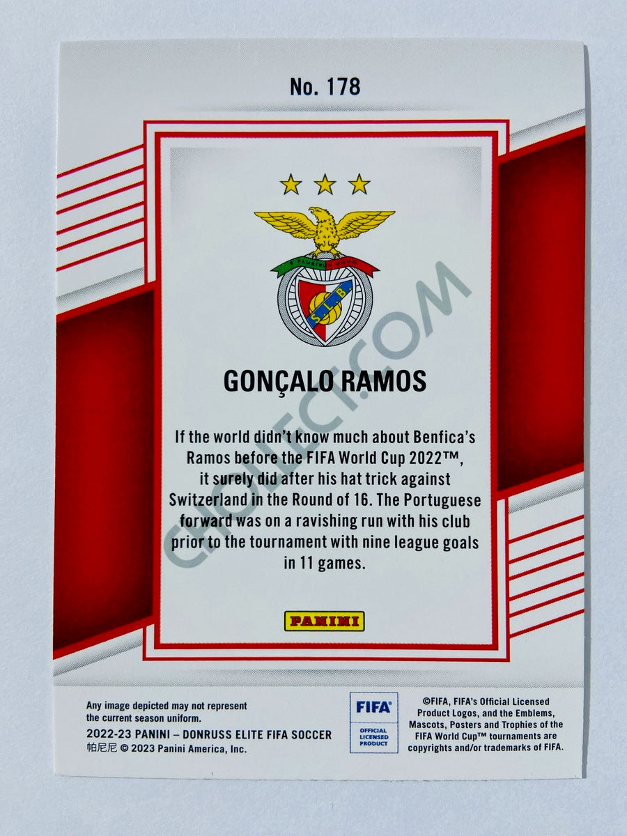 Goncalo Ramos - SL Benfica 2022-23 Panini Donruss Elite FIFA #178