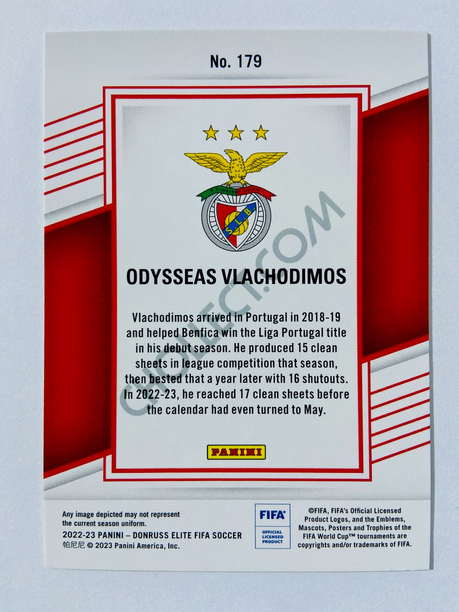 Odysseas Vlachodimos - SL Benfica 2022-23 Panini Donruss Elite FIFA #179