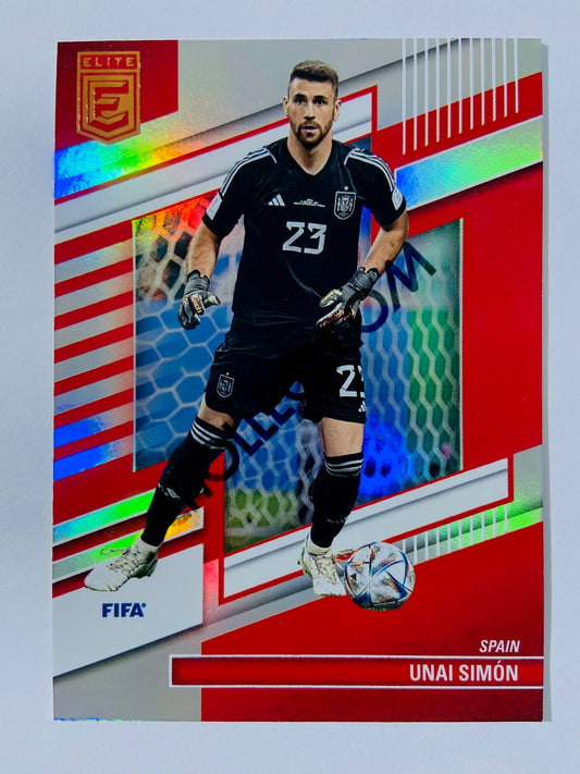 Unai Simon - Spain 2022-23 Panini Donruss Elite FIFA #186